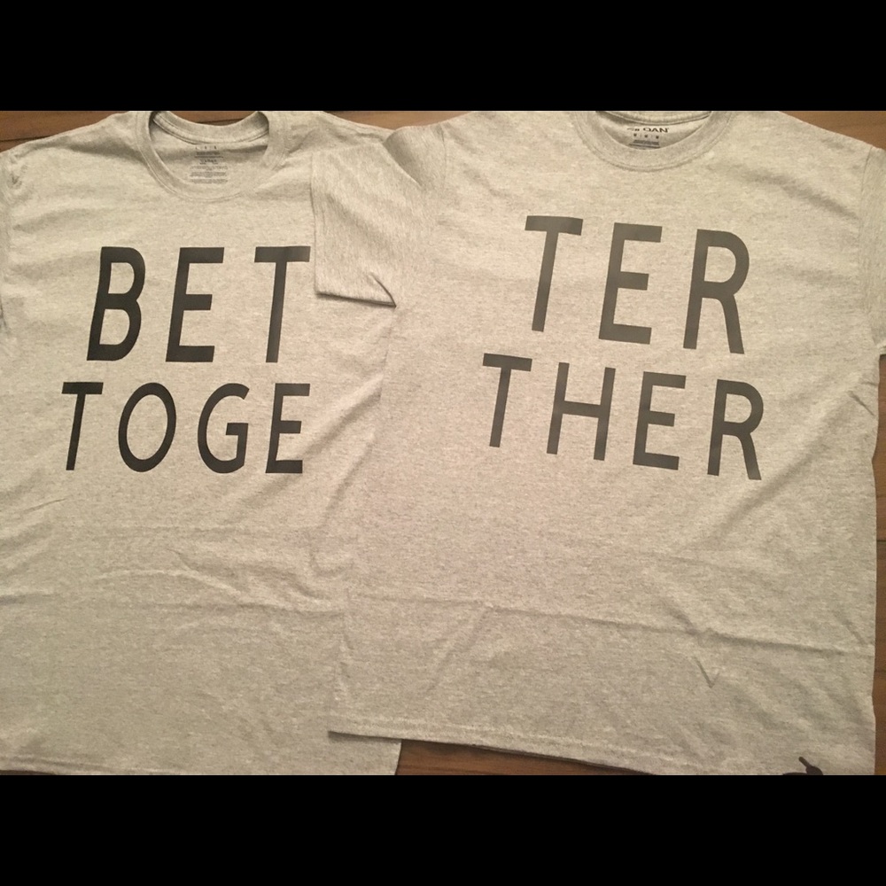 Custom order shirts for couples ❗️💗